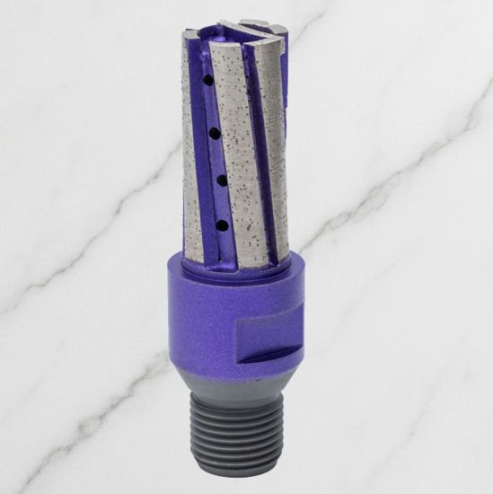 Bild von DeMa Fingerfräser Lila Z6 für Sandstein